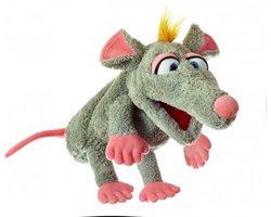 Handpop Piep de muis 35cm