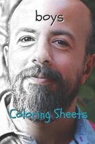 Boy Coloring Sheets