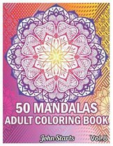 50 Mandalas Adults Coloring Book