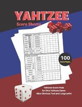 Yahtzee Score Sheets