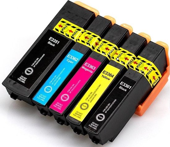Inkmaster inktcartridges voor Epson 33XL multipack van 5 kleuren , 33  inktcartridge,... | bol.com
