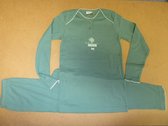 Petit Bateau - Pyjama - Groen - Meisje - Katoen - Lange mouw - 8 jaar 126