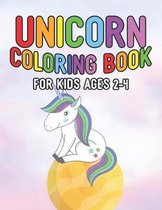 Unicorn Coloring Book for Kids Ages 2-4