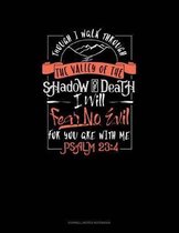 Though I Walk Through the Valley of the Shadow of Death I Will Fear No Evil for You Are with Me