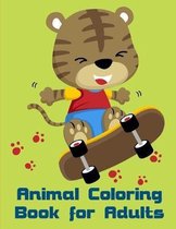 Animal Coloring Book For Adults