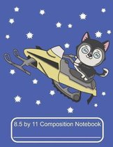 8.5 by 11 Composition Notebook