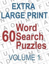 60 Extra Large Print Word Search Puzzles
