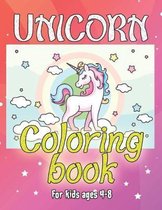 Unicorn Coloring Book for Kids Ages 4-8