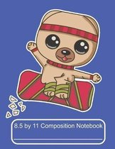 8.5 by 11 Composition Notebook