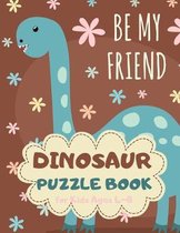 Dinosaur Puzzle Book for Kids Ages 4-8