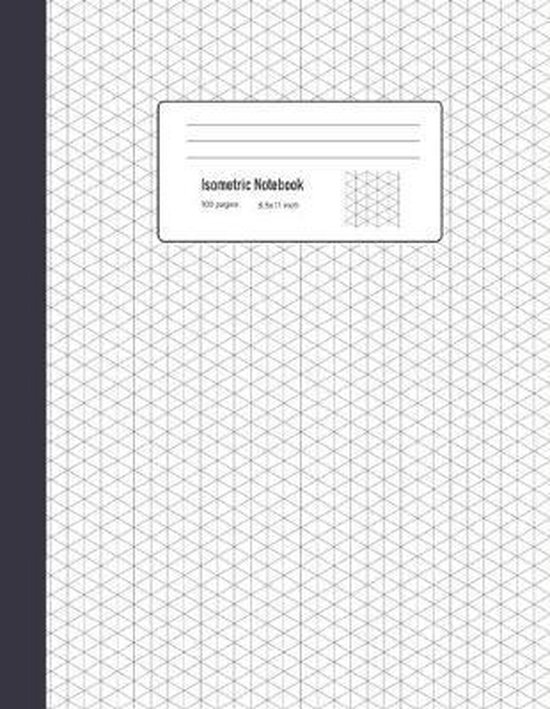 Isometric Drawing Graph- Isometric Notebook - cover