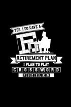 Retirement plan crossword puzzles