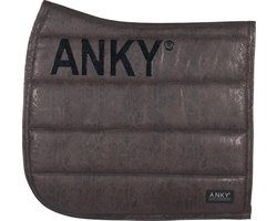 Anky Zadeldek Limited Edition Suède Glitter Donkergrijs - Donkergrijs - dressuur Paard