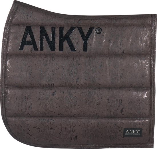 Anky Zadeldek Limited Edition Suède Glitter Donkergrijs - Donkergrijs - dressuur Paard Anky Zadeldek Limited Edition Suède Glitter Donkergrijs - Donkergrijs - dressuur Paard
