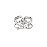 Yehwang Ring Galaxy Zilver One Size 0252345-115