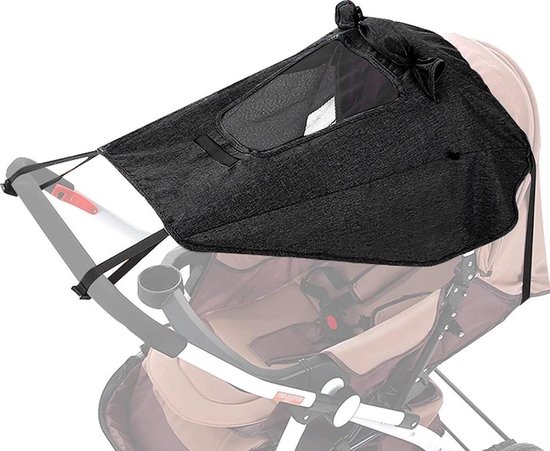 Sonnensegel Kinderwagen mit UV Schutz 50 ,Premium Sonnensegel für Kinderwagen,sonnenschutz kinderwagen,Sonnenverdeck für Kinderwagen und Buggy/Sonnendach/Sonnenrollo