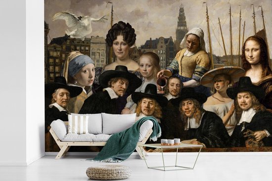 Papier peint - Collage de Papier peint photo - Peinture - Oude Meesters - Largeur 360 cm x Hauteur 240 cm
