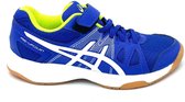 Asics Pre- Upcourt PS - Blue/White/Safety Yellow - Maat 35