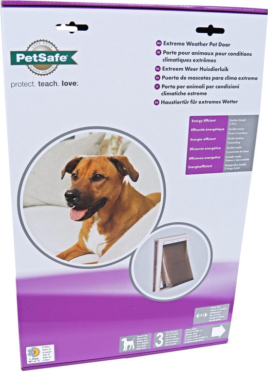 Petsafe - Pet Door Extreme Weather - Laisses pour chiens - Size: Medium |  bol.com