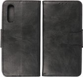 Sony Xperia 10 III Hoesje - Portemonnee Book Case - Kaarthouder & Magneetlipje - Kunstleer - Zwart