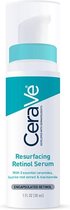 CeraVe Resurfacing Retinol Serum 30ml tegen restlittekentjes en zichtbare poriën, voor onzuivere huid met neiging tot acne