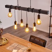 Vintage moderne muurlamp - Loft Retro Plafondlamp -  Zwarte Houten Hanglamp - Hanglampen - Metalen Hanglamp - Vintage Hanglamp - Plafondlamp
