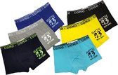 Jongens ondergoed 049 – Katoenen boxershort voor kinderen - Onderbroek 8 PACK 134/140