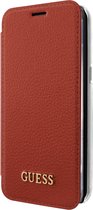 Guess IriDescent Book Case - Samsung Galaxy S8+ (Plus versie) - Rood