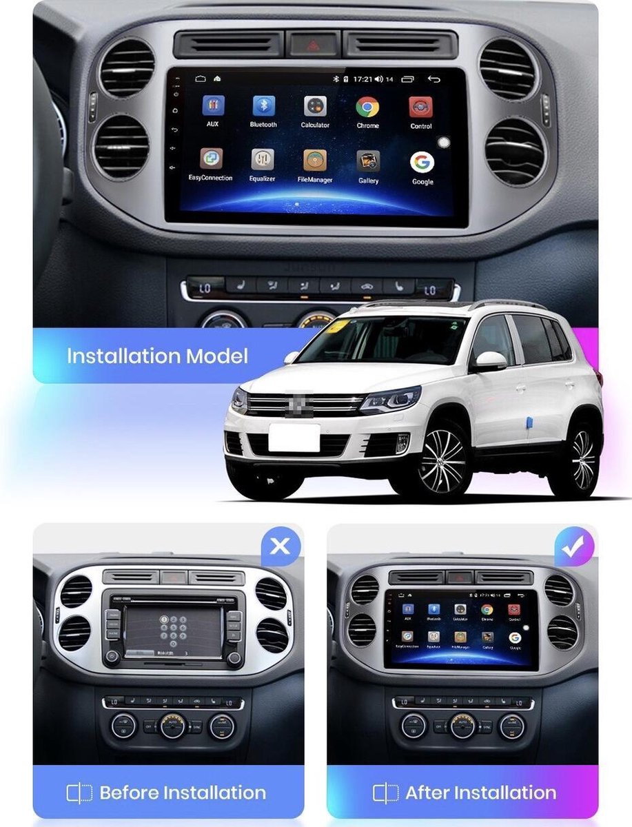 Android auto tiguan 2