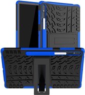 Samsung Galaxy Tab S7 FE / S7 Plus Hoes Hybride Back Cover Blauw