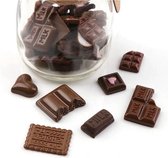 ProductGoods - 10x Miniatuur Chocola - Speelgoed - Educatie - Miniatuur - Chocola