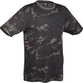 MIL-TEC Multitarn black T-shirt