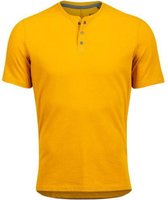 Pearl Izumi Fietsshirt Boardwalk Henley Heren Polykatoen Goud Mt Xl