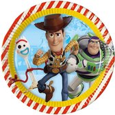 Disney Feestborden Toy Story 23 Cm 8 Stuks Multicolor