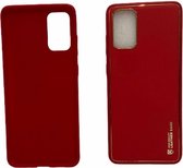 ZKl Telecom Telefoonhoesje - Back Cover - Geschikt Voor Samsung Galaxy S20 Plus - Rood