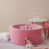 Soft Velvet Ballenbad Raspberry Moje • Rond 40 x 90 cm • Inclusief 300 Balletjes