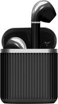 Piu Forty Bluetooth earphone hand free with rechargeable box (up to 2 hours battery autonomy)  col. Black