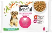 Beneful Heerlijke Hapjes - Hondenvoer natvoer - Kalkoen & Lam - 40 x 100 g