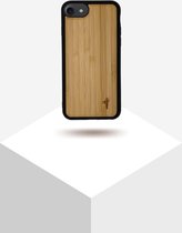 CustomBoo Telefoonhoesje - Back Cover - Geschikt Voor Apple IPhone 8 - Zwart En Bruin