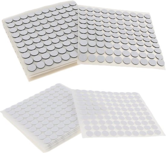 Craftelier - Set van 4 rollen dubbelzijdig plakband in verschillende maten voor alle soorten knutselwerk | Perfect voor het lijmen van papier, karton en andere materialen