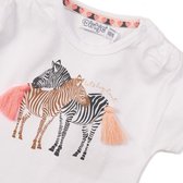 Dirkje T-shirt Zebra - Maat 110