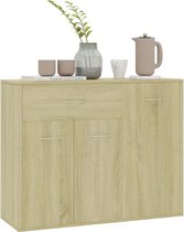 Dressoir - kasten - modern - industrieel - eiken kleur - kast - woonkamer - gang - meubels - L&B luxurys