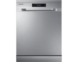 Samsung DW60M6050FS - Vrijstaande vaatwasser - Besteklade - RvS - Uitgestelde start timer - AquaStop-functie - 44 dB