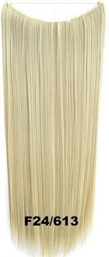 Wire hair extensions straight blond - F24/613