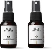 Road Essence perfume spray SET 2 stuks Elegant Sandalwood