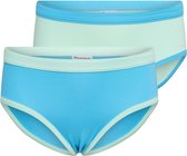 Beeren 2-Pck Mix&Match M. Slip Mix Mint/Turquoise 146/152