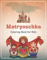 Matryoschka Coloring Book For Adults