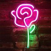 Retro Neon Verlichting – Roos – Roze