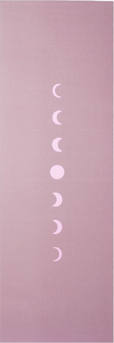 Yogamat sticky extra dik moon lavendelpaars - Lotus - 6 mm