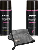 Dynamic Bike Protect bundle - voordeelset met siliconenspray, poetsdoek en protective wax fiets